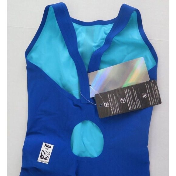 Speedo A577805787 Women's Sz 22 Voyage Blue 1-Pc PowerPlus Prime Kneeskin Suit - Picture 3 of 9